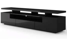 szafka-rtv-eva-180-czarny-mat-korpus-czarny-polysk-fronty-led