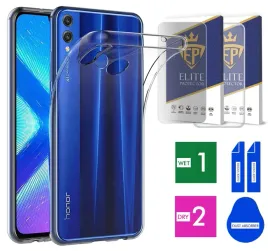 etui-na-telefon-huawei-honor-8x-clear-case-przezroczyste-szklo-ochronne