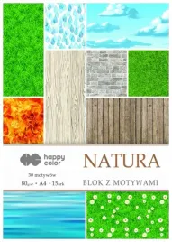 blok-z-motywami-natura-a4-15ark-happy-color