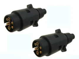 zlacze-wtyczka-przyczepki-przyczepy-7-bolcy-7pin-zestaw-wtyczek-2szt