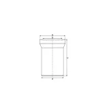 traper-prosty-fi-110-wc-250-mm-waga-z-opakowaniem-0-5-kg