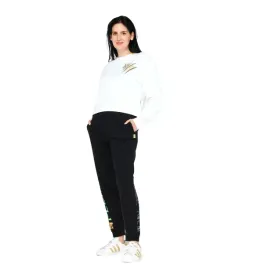 bluza-damska-plein-sport-c-neck-bawelniana-biala