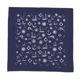 bandana-chusta-bawelniana-bandamka-chustka-drukowana-granat-marynarska