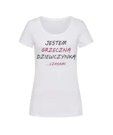 koszulka-damska-jestem-grzeczna-czasami-xl