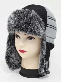 zimowa-czapka-uszatka-pilotka-dziecieca-odblaski