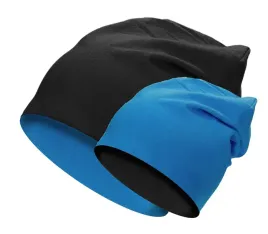 dwustronna-czapka-beanie-krasnal-bawelna-czarno-niebieska