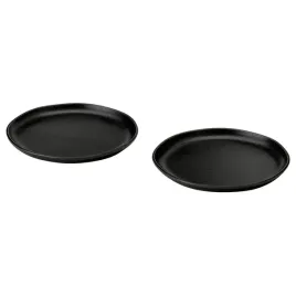 ikea-stockholm-2025-talerzyk-czarny-18-cm