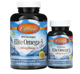 carlson-labs-elite-omega-3-1600mg-90-30-kapsulek-o-smaku-cytrynowym