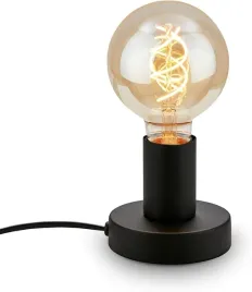 briloner-lampka-nocna-retro-czarna-oprawka-e27