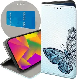 etui-z-klapka-do-google-pixel-7-pro-wzory-motyle-butterfly-barwne-futeral
