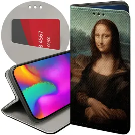 etui-z-klapka-do-google-pixel-7-pro-wzory-leonardo-da-vinci-mona-lasiczka