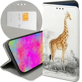 etui-z-klapka-do-google-pixel-7-pro-wzory-zyrafa-smieszne-sawanna-futeral