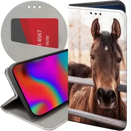 etui-z-klapka-do-google-pixel-7-pro-wzory-konie-kuce-pegazy-futeral-case