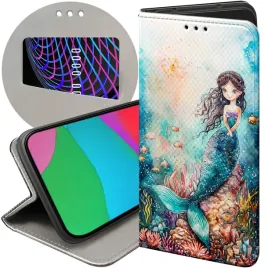 etui-z-klapka-do-google-pixel-7-pro-wzory-syrenki-nimfy-morskie-panny-case