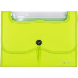 teczka-harmonijkowa-z-gumka-13-przegrodek-okno-pvc-rio-zielona-38128-green