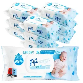 fifi-aqua-chusteczki-wodne-nawilzane-99percent-woda-dla-dzieci-pantenol-10x80-szt