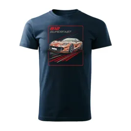 koszulka-z-samochodem-ferrari-812-superfast-meska-granatowa-regular
