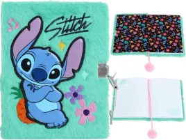 disney-wlochaty-pamietnik-stitch-z-klodka-wlochacz-96-kartek-notes-a5