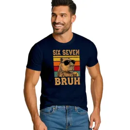 koszulka-meska-t-shirt-67-six-seven-viral-capybara-xxl-prezent-jakosc