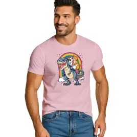 koszulka-meska-t-shirt-jednorozec-unicorn-dinozaur-xl-prezent-jakosc