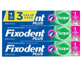 klej-do-protez-zebowych-mocujacy-mocny-fresh-scope-plus-fixodent-3-pak-57-g