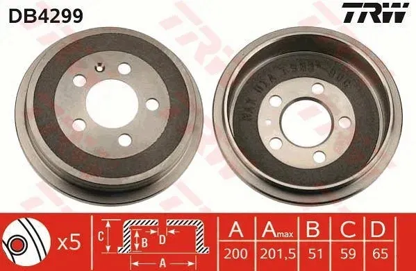 beben-hamulcowy-db4299-trw-producent-czesci-trw
