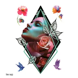 tatuaze-tymczasowe-tattoo-3d-wzory-kobieta-ptaki-kwiaty-motyle-roza
