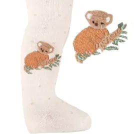 rajstopy-rajtuzy-dzieciece-koala-bezowe-0-6-miesiecy