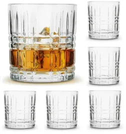 szklanki-niskie-do-whisky-drinkow-soku-luxito-grid-290ml-6szt