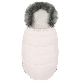 spiwor-do-wozka-new-baby-z-futerkiem-dusty-pink