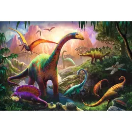 puzzle-100-ukladanka-dla-dzieci-swiat-dinozaurow-dino-zwierzeta-5-trefl