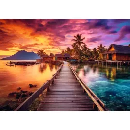 puzzle-1000-ukladanka-widok-krajobraz-morze-gory-wyspa-zachod-12-trefl