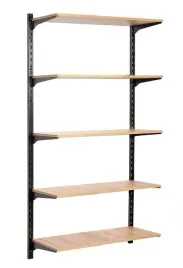 regal-scienny-czarny-garderoba-sklep-dom-5-polki-gl-40cm-60x200-black-a1