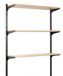 garderoba-jednomodulowa-3-polkowa-best-line-90x200-czarna