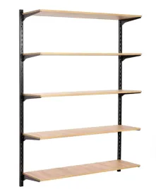 regal-scienny-5-polek-garderoba-dom-sklep-warsztat-100x200cm-czarna-a1