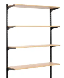 regal-scienny-4-polki-garderoba-dom-sklep-warsztat-100x200cm-czarna-a1