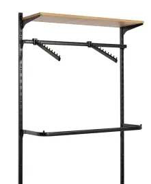 garderoba-modulowa-regal-scienny-wieszak-sklep-ubrania-100x200-black-a1