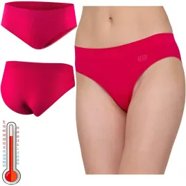 brubeck-b-light-classic-majtki-damskie-bezszwowe-fuksjowy-l-lekkie-na-lato