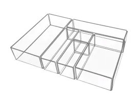 pojemnik-pudelko-organizer-kuweta-z-przezroczystej-plexi-pleksi-zestaw-6x