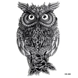 tatuaze-zmywalne-tymczasowe-tattoo-3d-sowa-tatuaz