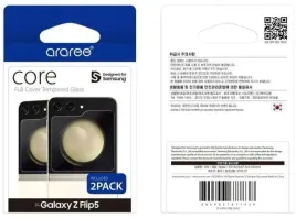 szklo-hartowane-araree-core-glass-samsung-flip5-2szt