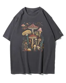 koszulka-oversize-magiczne-lesne-grzyby-zbieranie-hobby-grafitowy-3xl