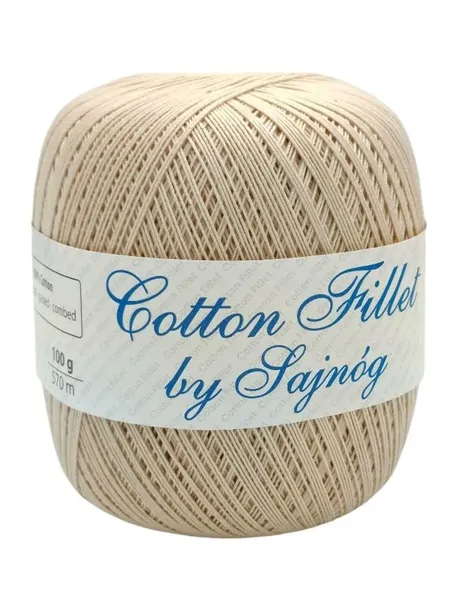 Kordonek cotton filet kol.0003 100g SZTUKA