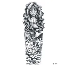 tatuaze-tymczasowe-tattoo-3d-super-jakosc-rekaw-45x20-kobieta-swieca-wiara
