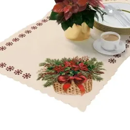 bieznik-plamoodporny-50x100-cm-bezowy-bukiet-w-koszyku-efekt-haftu-chmurka