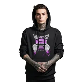 bluza-czarna-meska-z-kapturem-nadruk-wanted-band-punk-xl