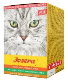 wysokomiesna-karma-dla-kotow-josera-pasztet-mix-smakow-w-saszetkach-6x85g