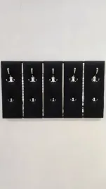 wieszak-wiszacy-tapicerowany-glamour-metalowe-listwy-ozdobne-czarny-50x110
