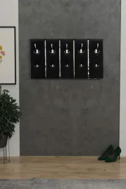 wieszak-wiszacy-tapicerowany-glamour-metalowe-listwy-ozdobne-czarny-50x70