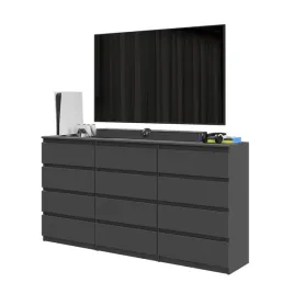 duza-szafka-rtv-12-szuflad180-cm-komoda-do-salonu-gabriel-antracyt-zestaw